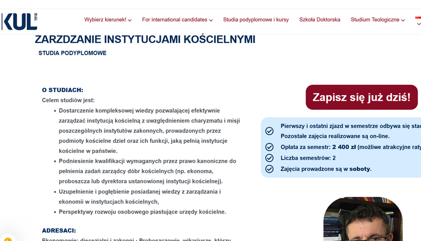 Read more about the article Zajęcia KUL