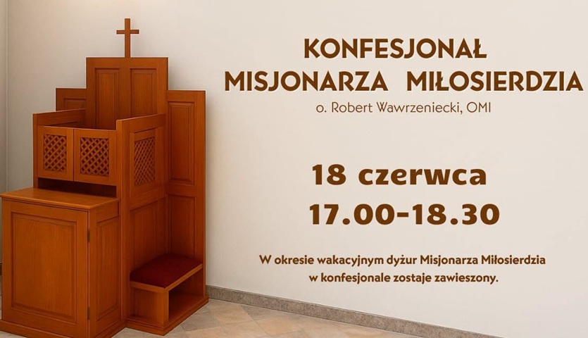 Read more about the article Dyżur Misjonarza Miłosierdzia w czerwcu